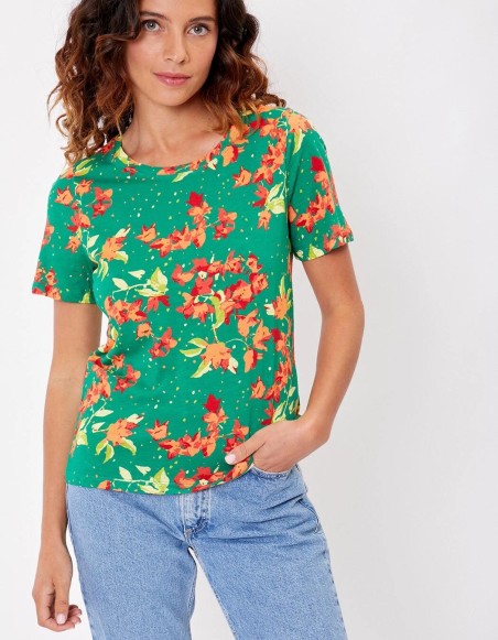 Tee-shirt femme imprimé