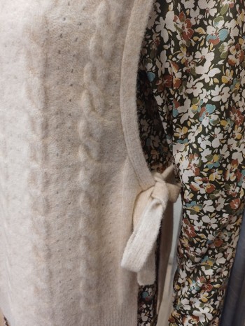 Pull sans manches femme