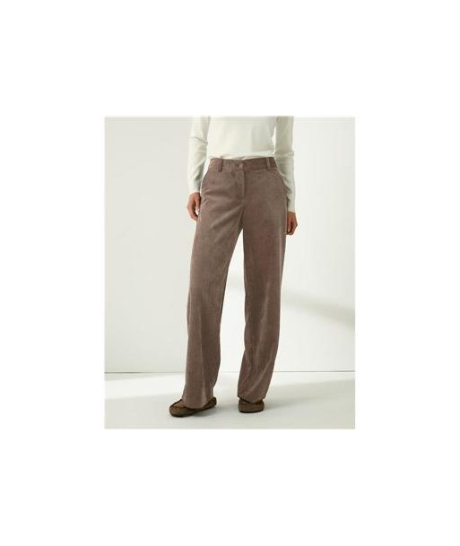Pantalon velours femme