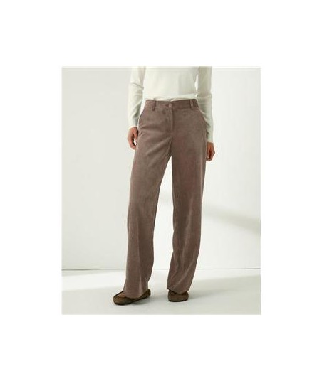Pantalon velours femme