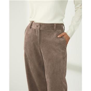 Pantalon velours femme