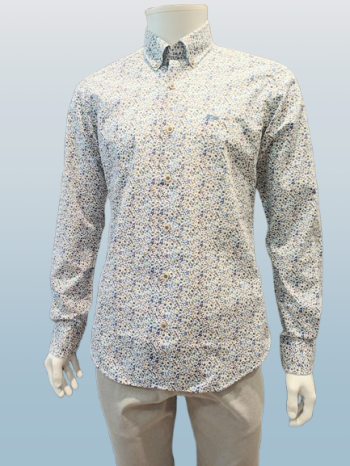 Chemise homme petits motifs