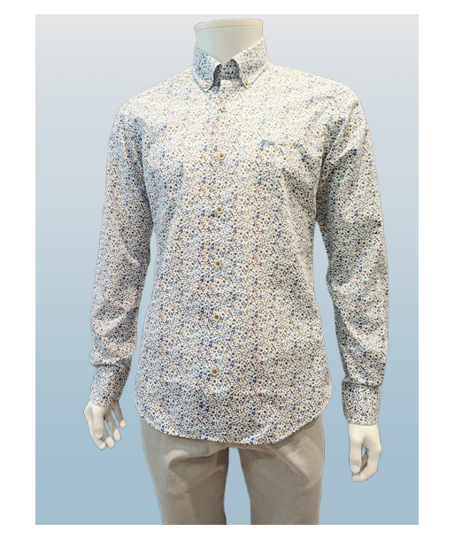 Chemise homme petits motifs