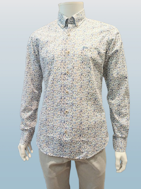 Chemise homme petits motifs
