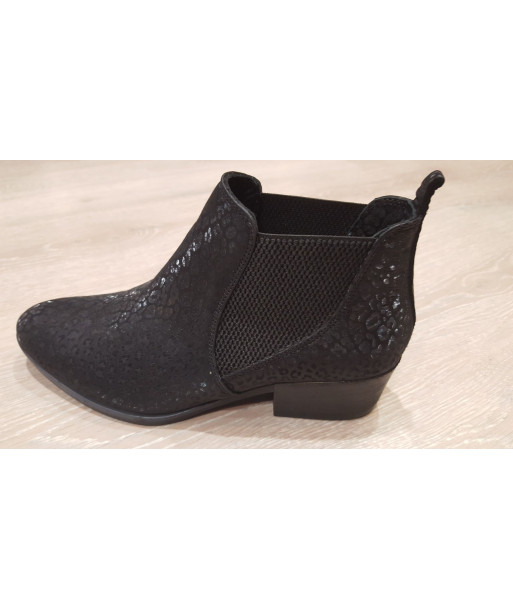 Bottines noires femme