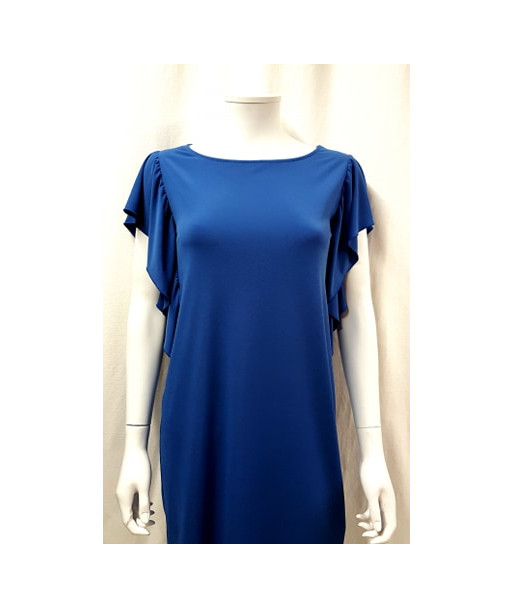 Robe fluide bleu