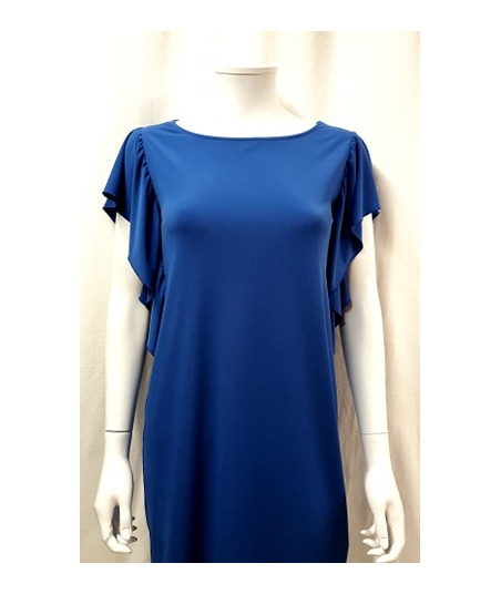 Robe fluide bleu