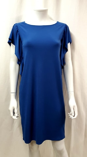 Robe fluide bleu