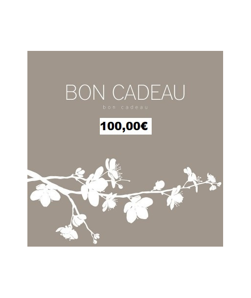 Carte cadeau 100,00€