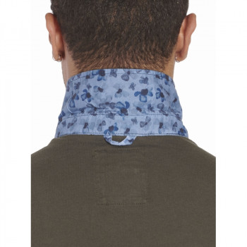 Polo homme manches longues kaki