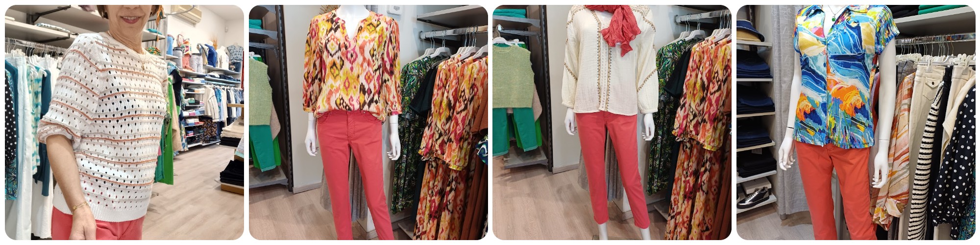 Looks avec pantalon rouge