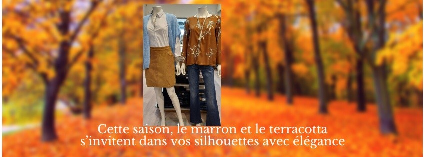Marron, terracotta et brun : les couleurs phares de la saison 